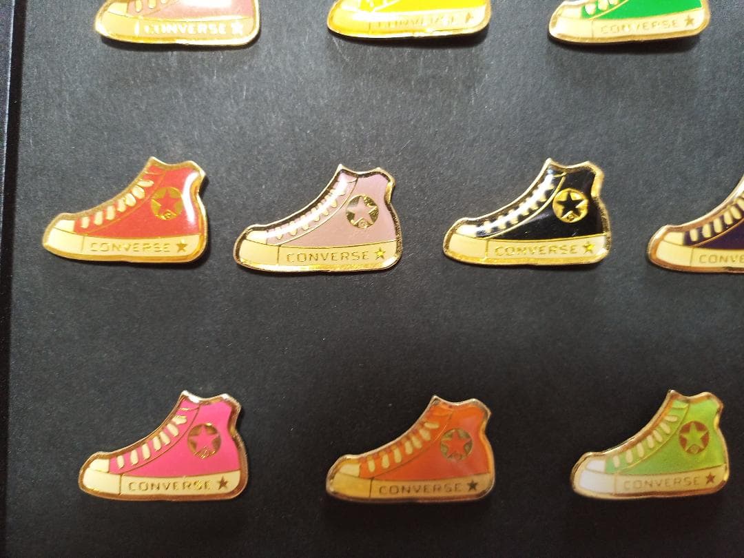 【非売品】13個セット converse オールスター ピンバッジ コンバース
