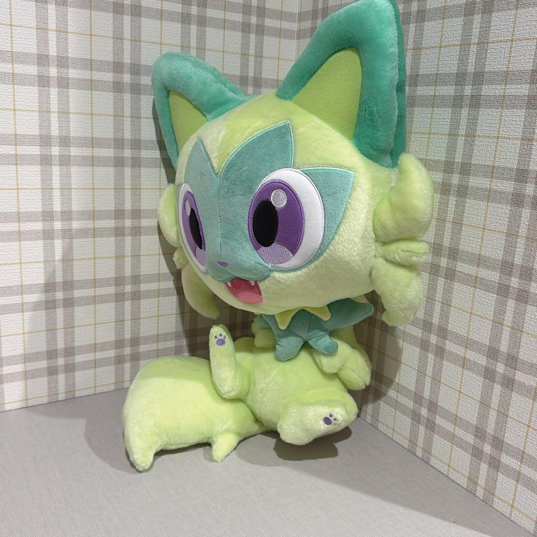 ポケモン 色違い ニャオハ 60cm 特大 ぬいぐるみ ポケットモンスター