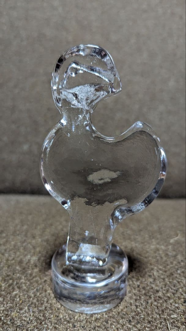 Erik Hoglund(エリックホグラン) ガラスオブジェ 鳥(クリア)