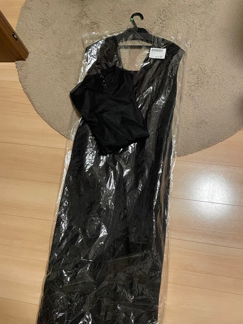 kana ジャガード ワンピース チュール トップス セット