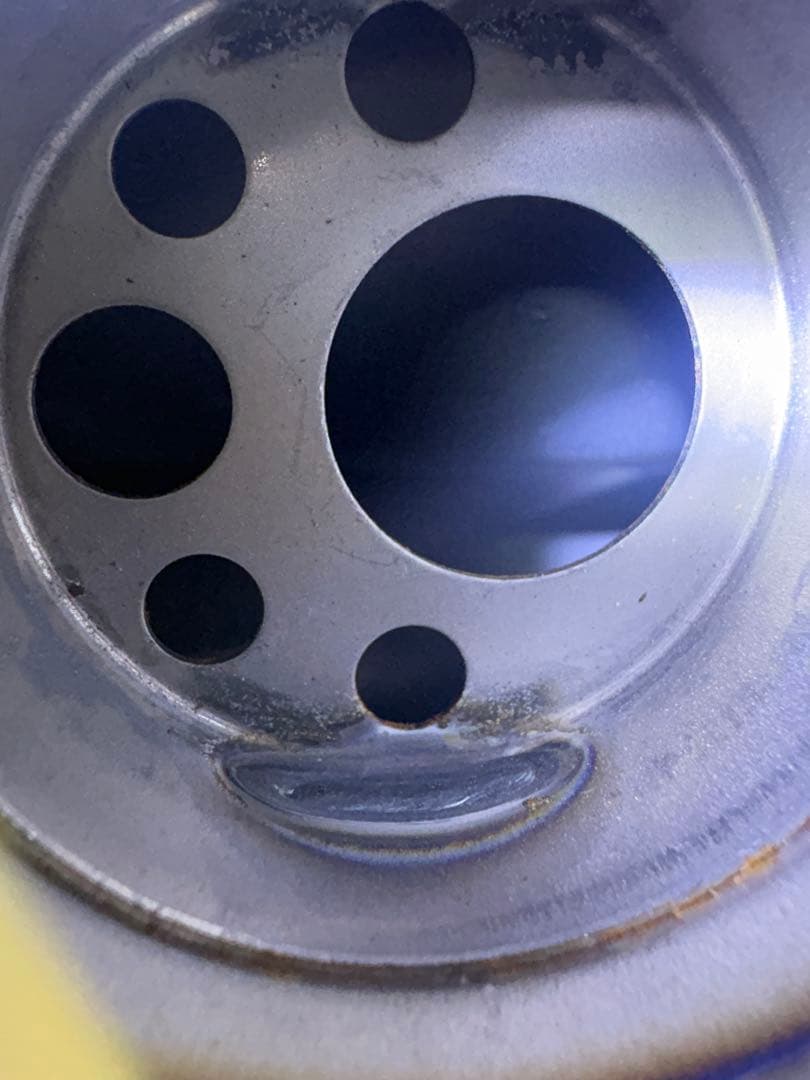 SR400 FI用ガソリンタンク　自家塗装（ベージュに再塗装）