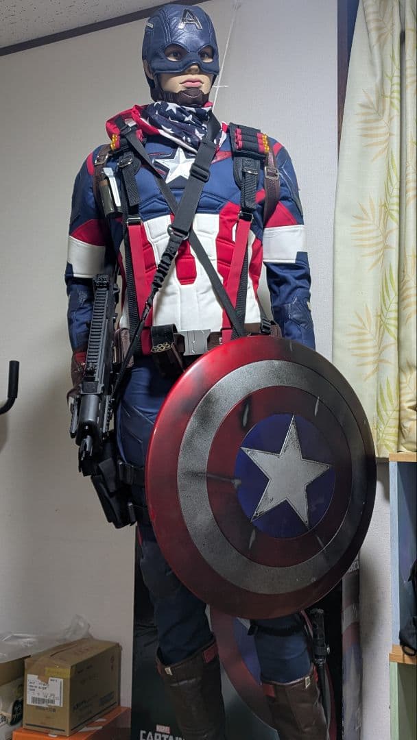 Brother　Corn 等身大フィギュアキャプテンアメリカ 上半身