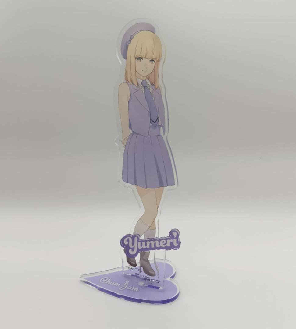 推しが武道館いってくれたら死ぬ　ChamJam＆えりぴよ8体　アクリルスタンド