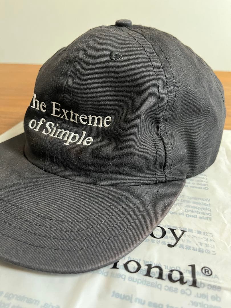 The Extreme of Simple キャップ