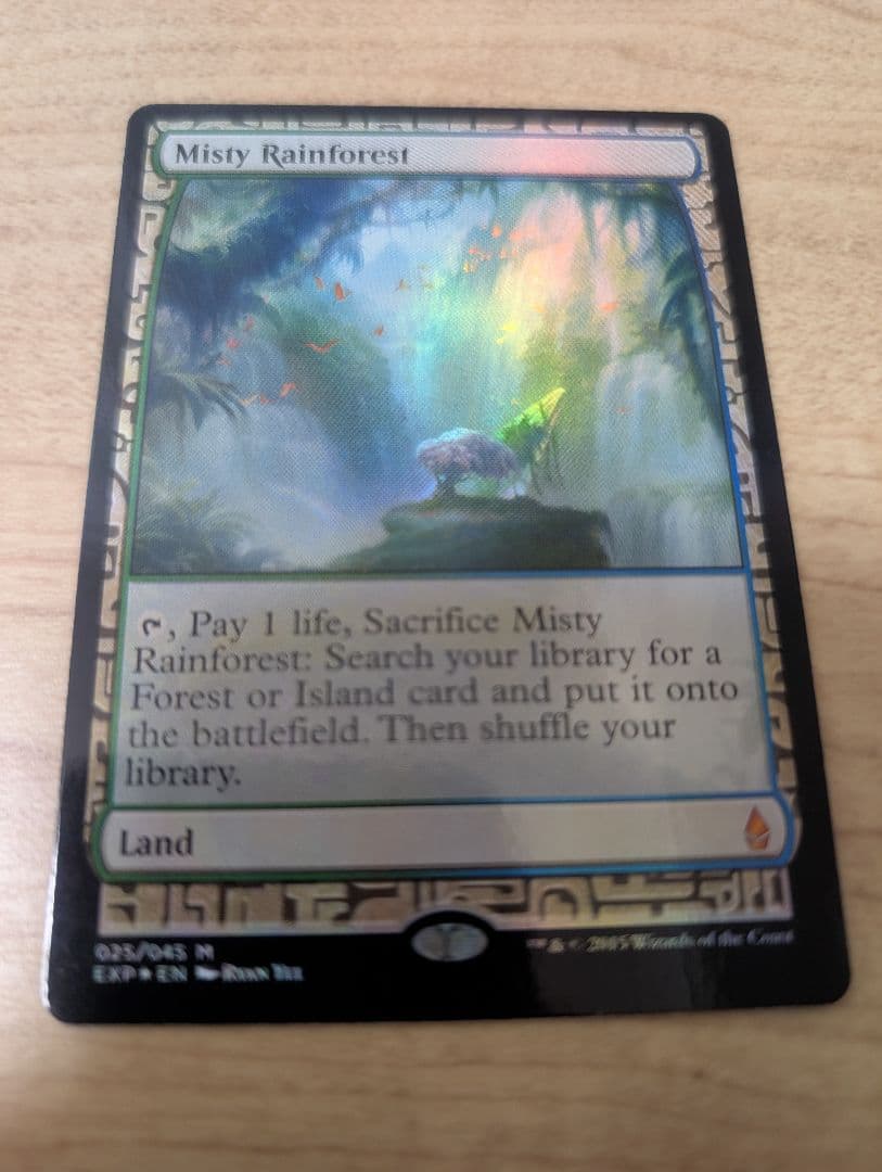 9/30迄の出品【霧深い雨林】【EXP】【foil】