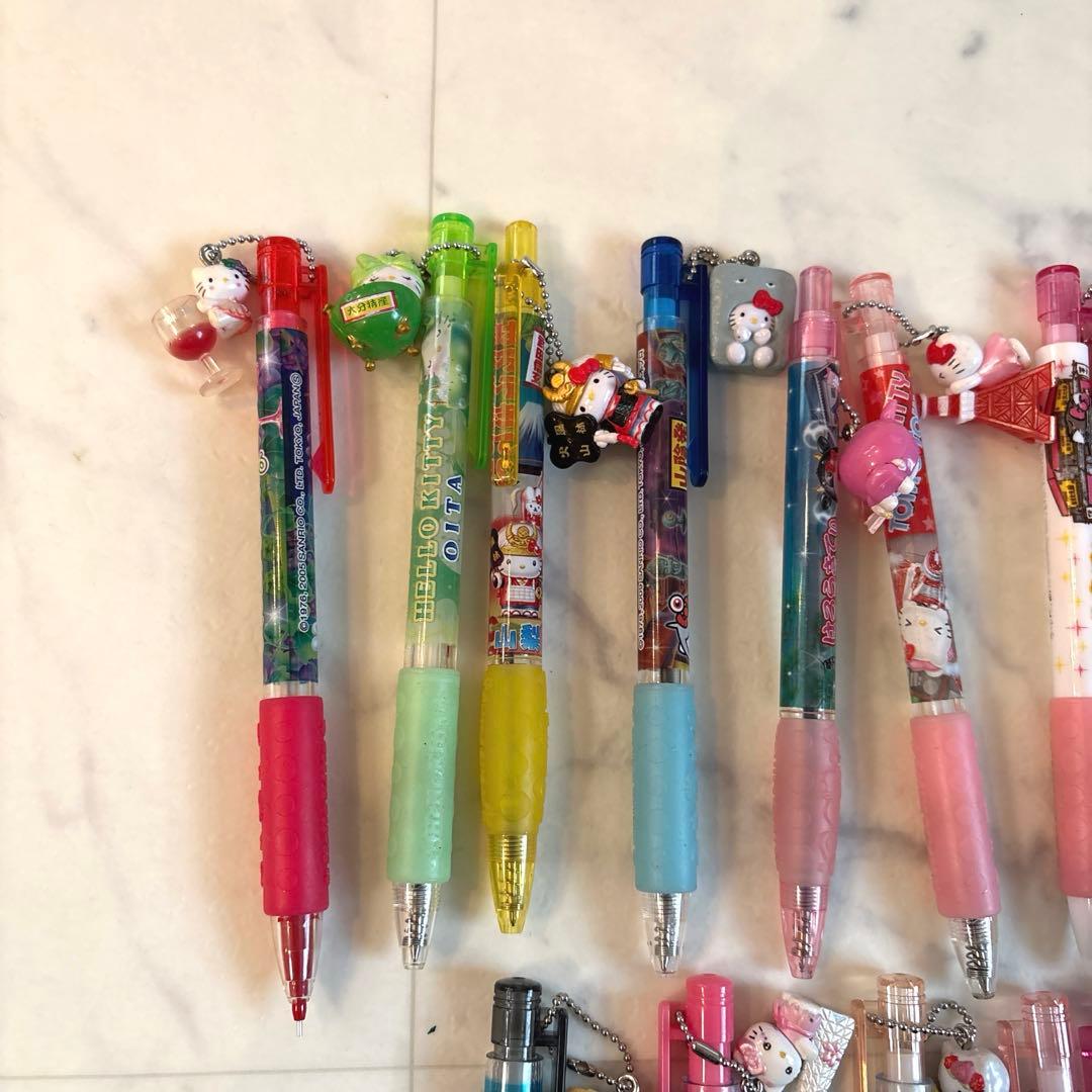 激レア！希少！サンリオ キティ ご当地 ボールペン シャーペン まとめ売り