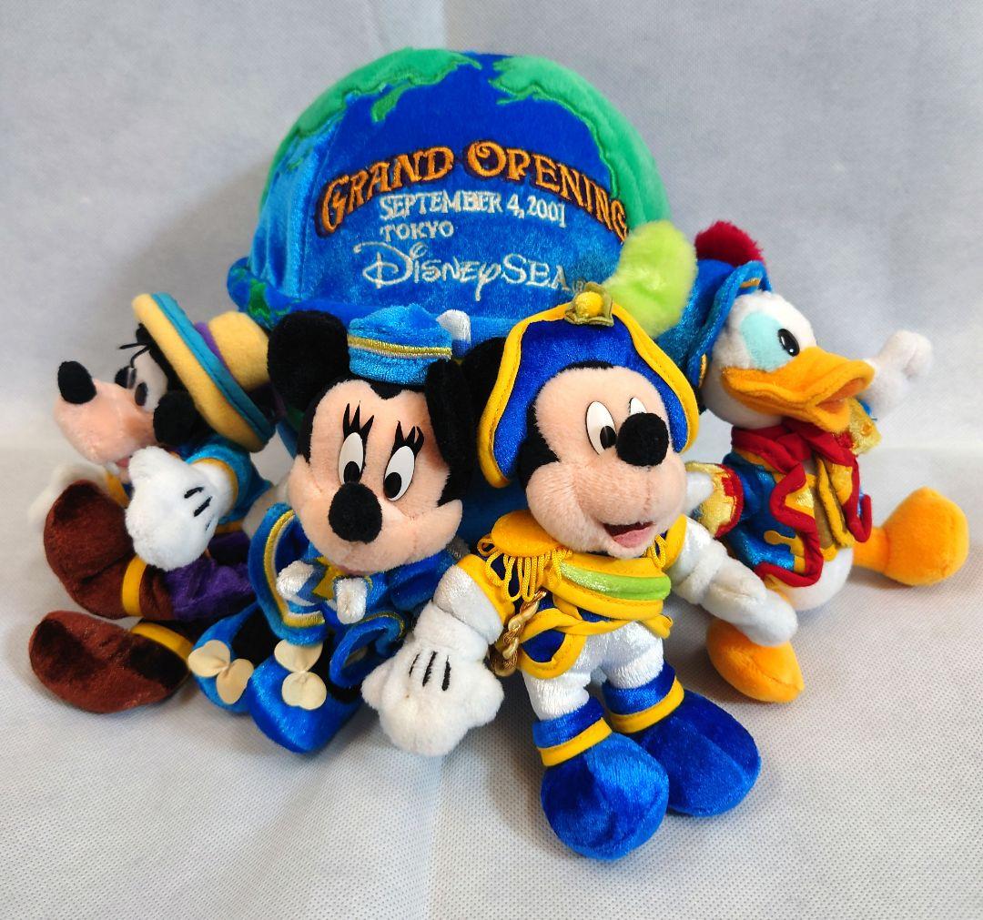 東京ディズニーシー、香港ディズニーランド、クラフハウス ぬいぐるみセット