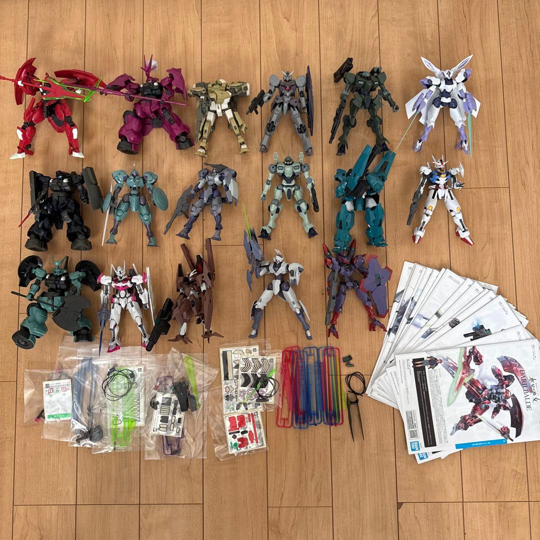 HG 水星の魔女 ジャンク品 17体セット まとめ売り