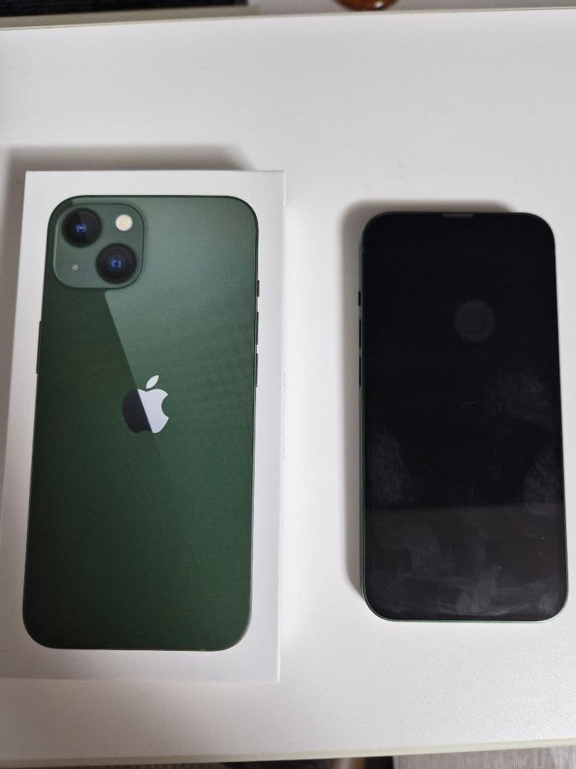 Apple iPhone 13 256GB ミッドナイトグリーン 本体　箱あり