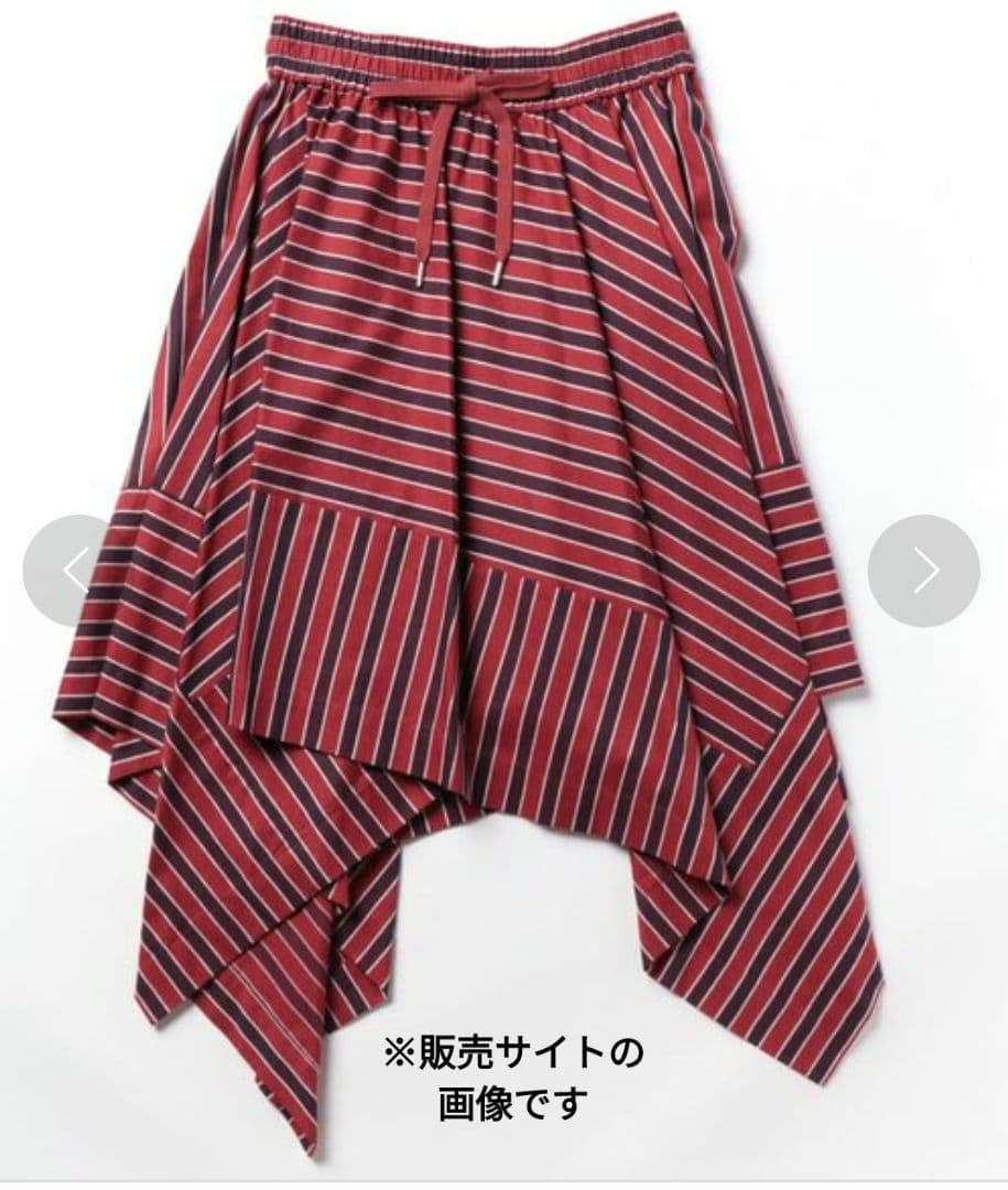 【希少】ヴィヴィアンウエストウッド　アシンメトリースカート　変形　ボーダー