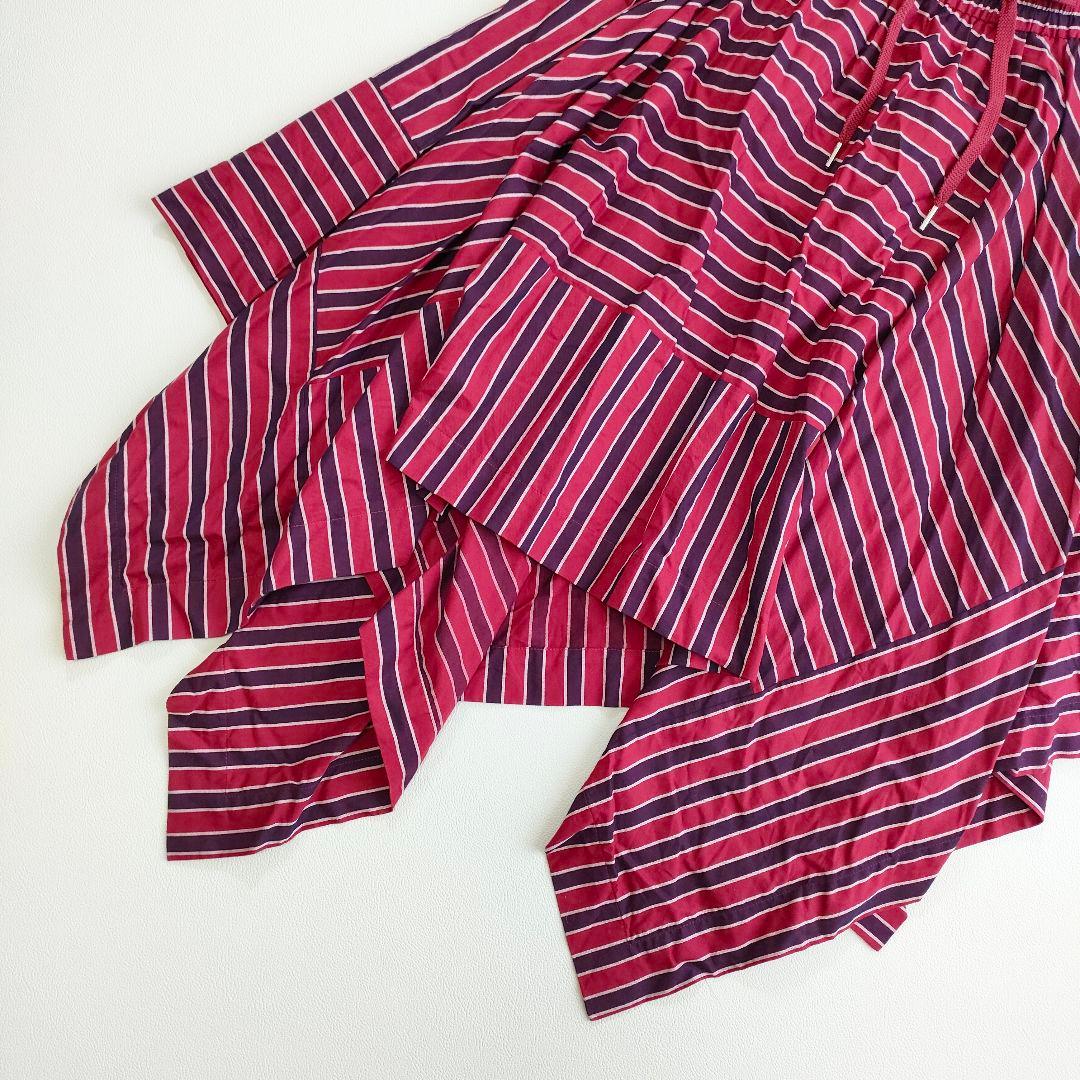 【希少】ヴィヴィアンウエストウッド　アシンメトリースカート　変形　ボーダー