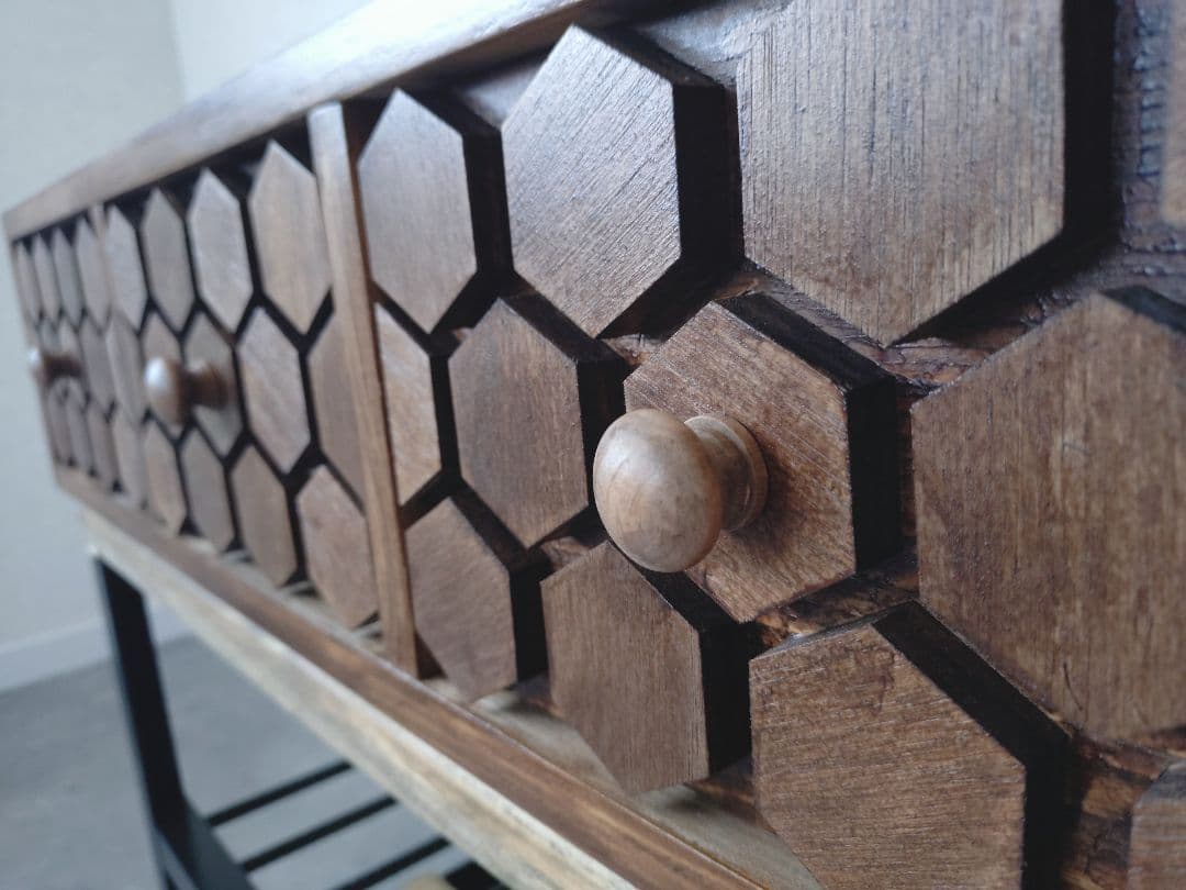 りりー　引き出し付きサイドテーブル