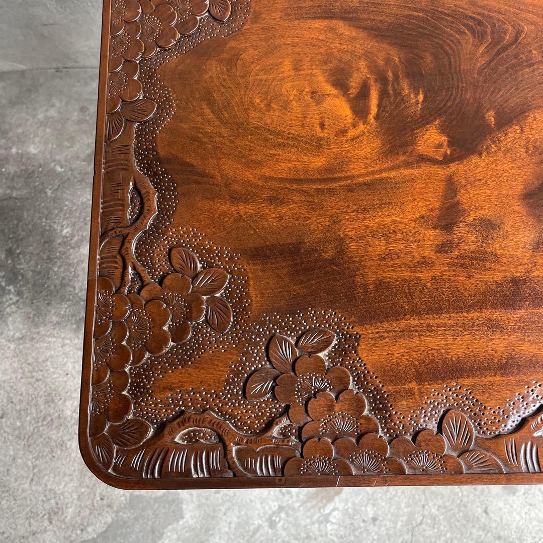 軽井沢彫　センターテーブル