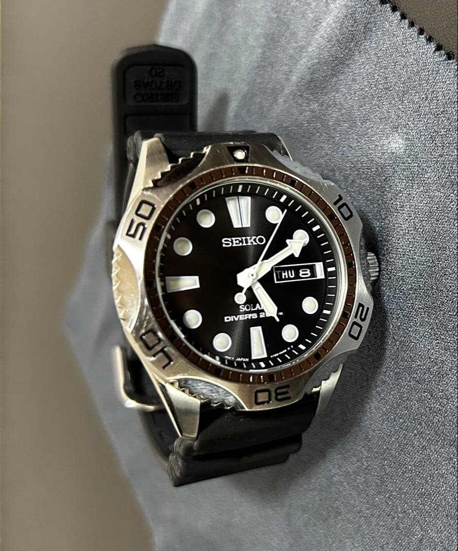 SEIKO ソーラー ダイバーズ 200m
