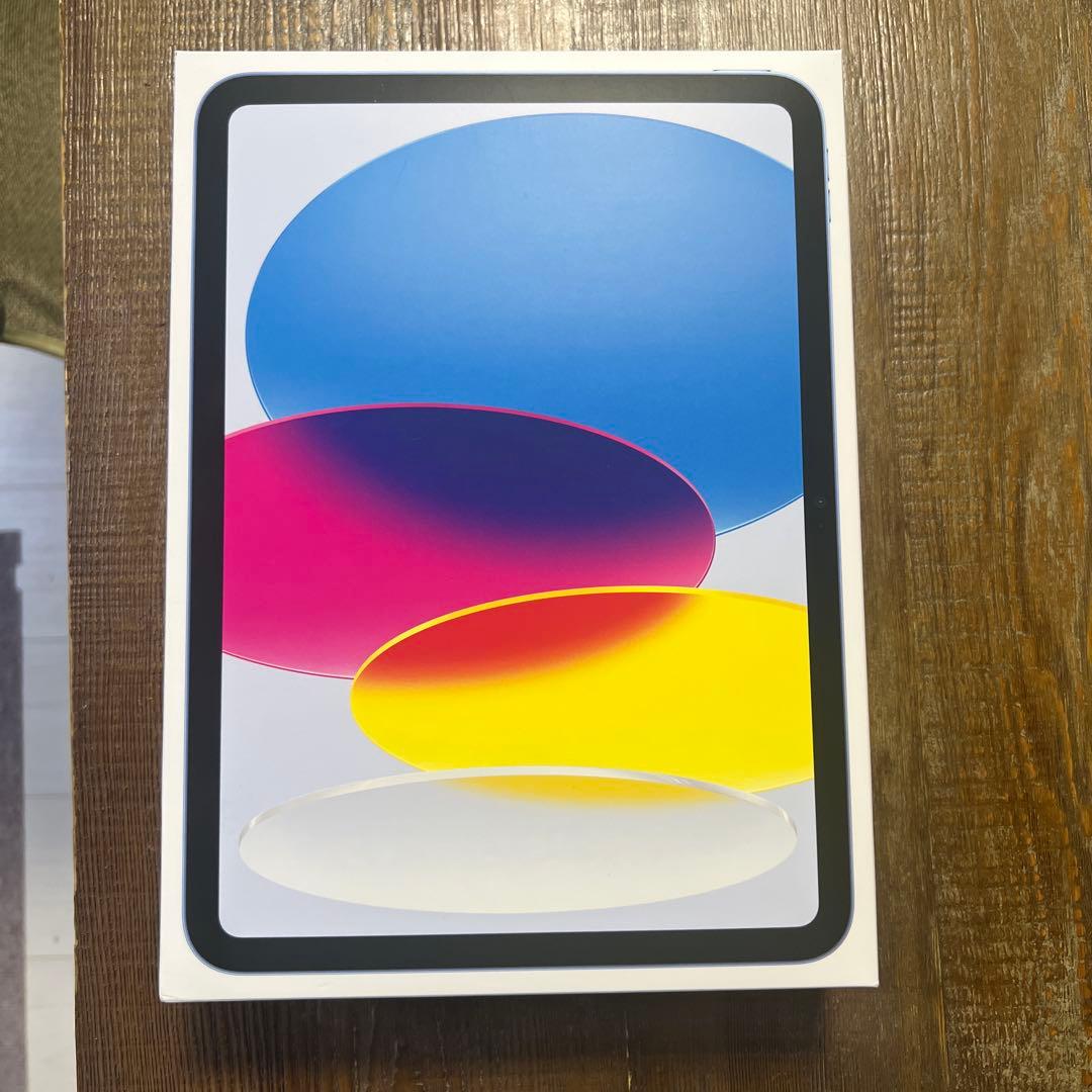 新品 Apple iPad 本体 ブルー64GB WiFi 第10世代