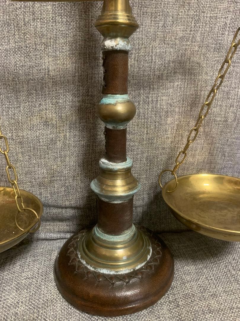 真鍮製 天秤 アンティーク