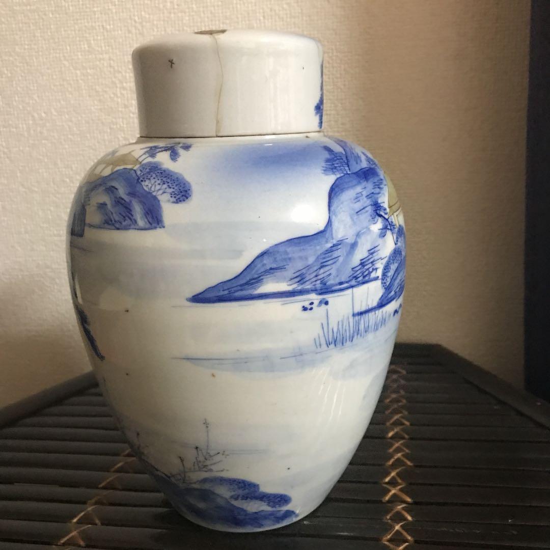 骨董品　古美術　壺　中国美術　江戸期　年代品