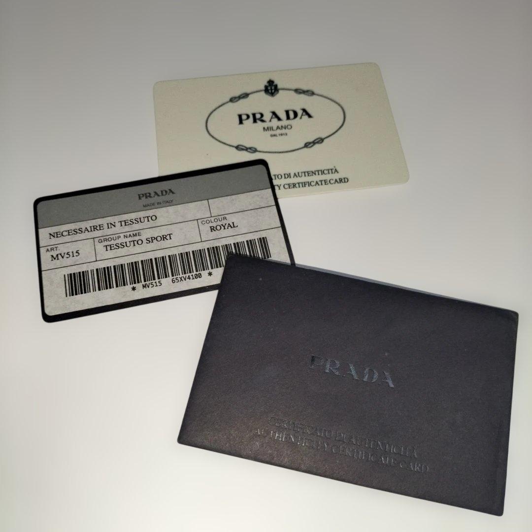 PRADA 　 ナイロン　ミニハンドバッグ