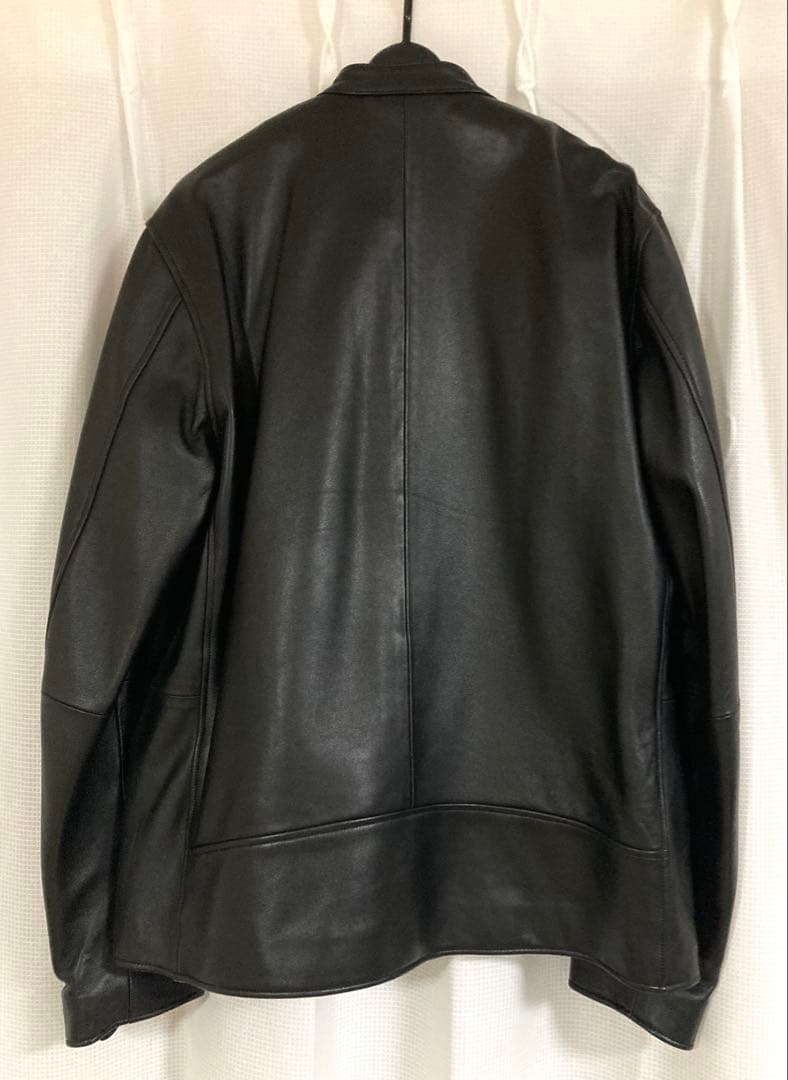 BEAMS HEART シングルライダースジャケット XL ブラック