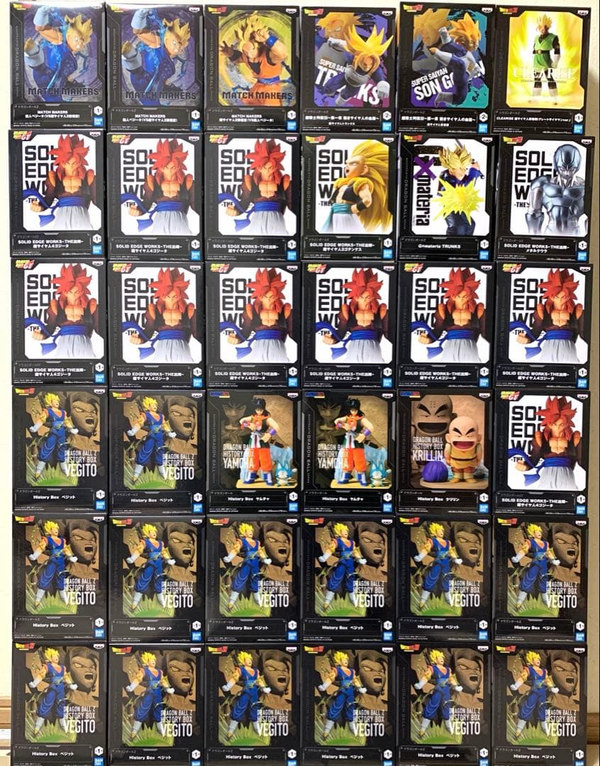ドラゴンボール History Box THE出陣 フィギュア 他 36体