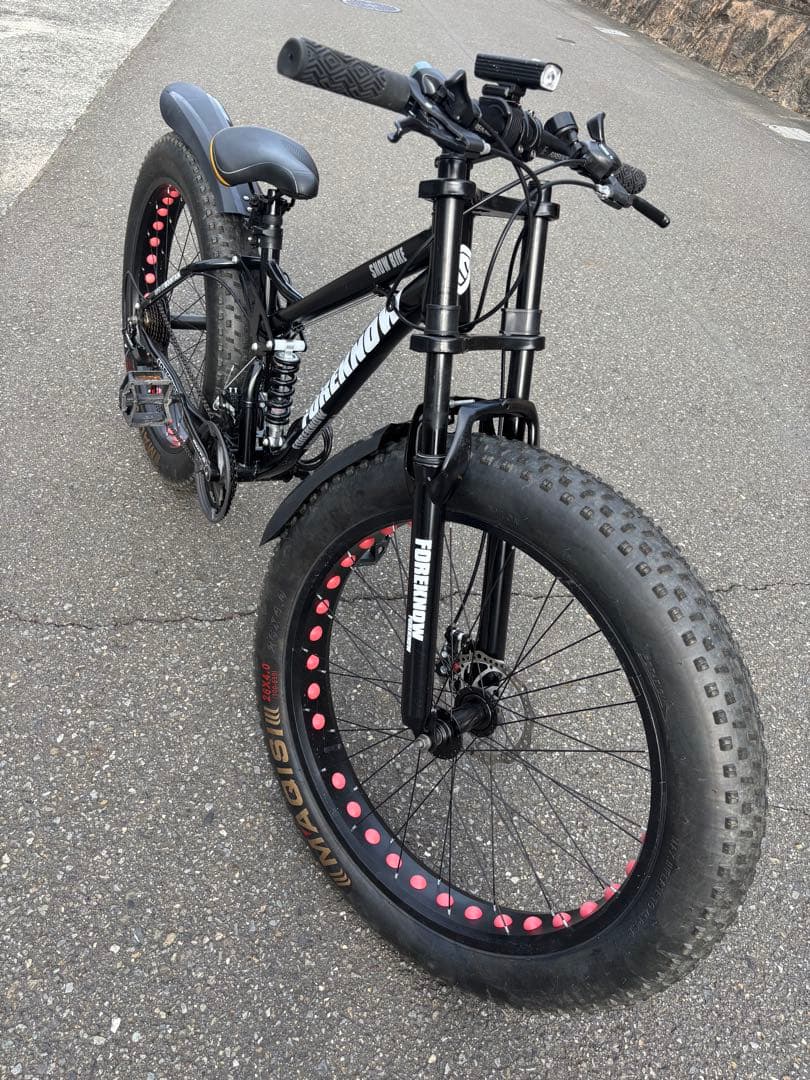 shin　ファットバイク　マウンテンバイク　フルサス