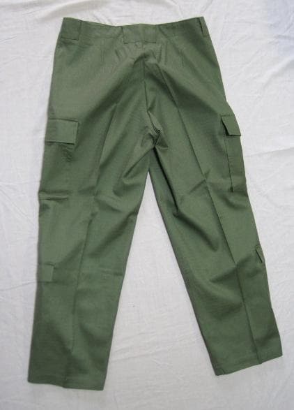 想定：ＯＤ戦闘服３型（３Ａ、リップストップ服地）