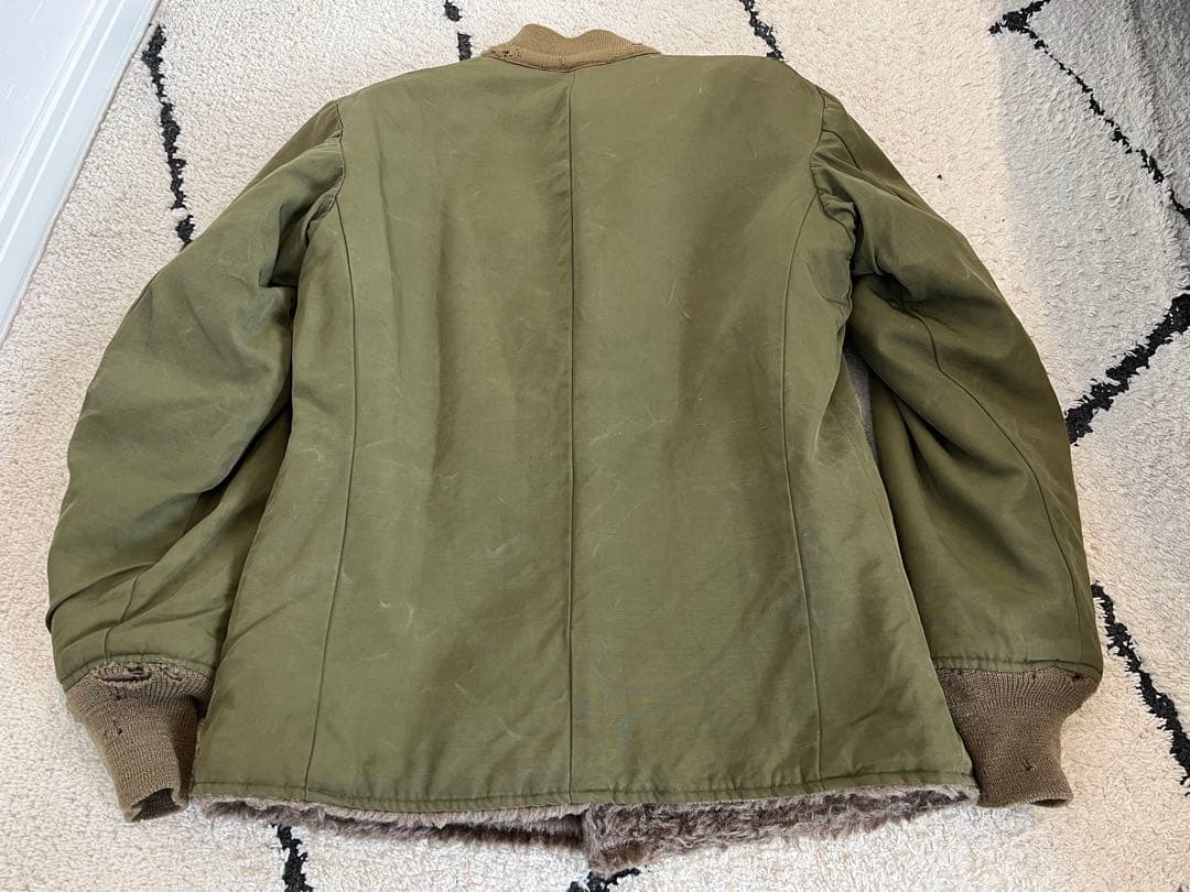 M43 パイルライナー　アルパカ　ミリタリー　40s ARMY ビンテージ 古着