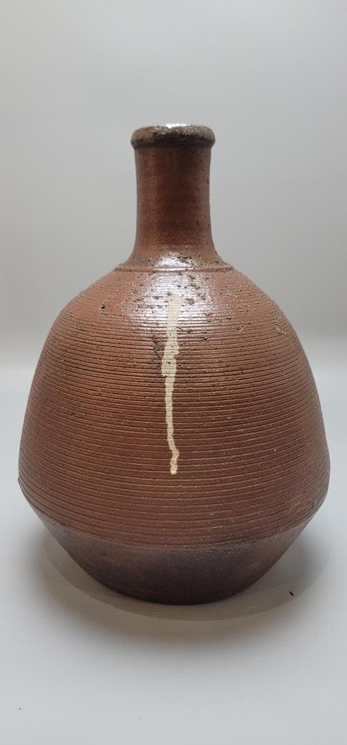 古備前 大徳利 高 30cm 博之識箱 江戸時代