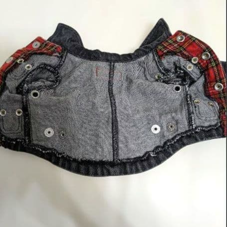 激レア✨️アトリエgg ヴィンテージ デニム シャツ ジャケット 犬服 ０〜１