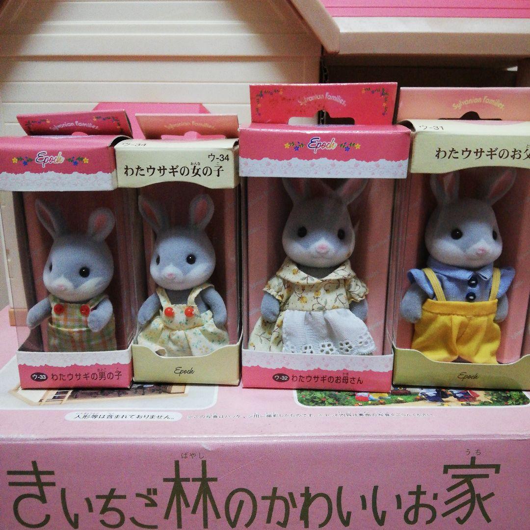 【廃盤品！レア品】シルバニアファミリー　きいちご林のかわいいお家➕人形