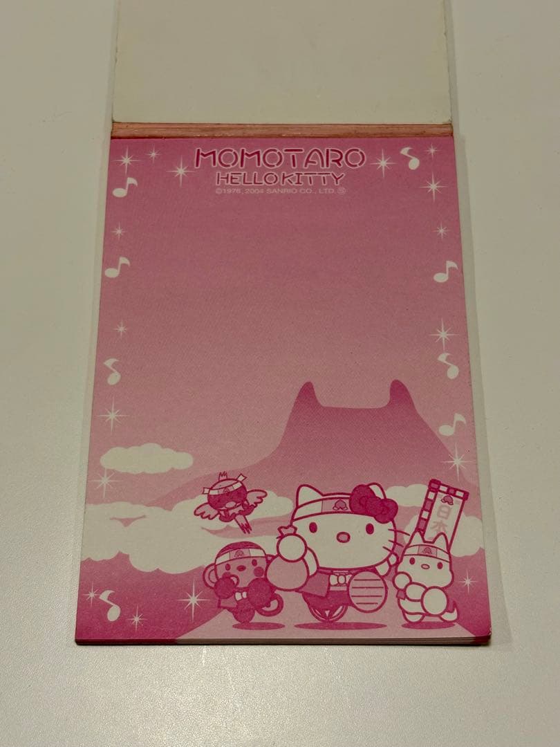 平成レトロ ハローキティ おどうぐばこ メモ帳 文房具 セット