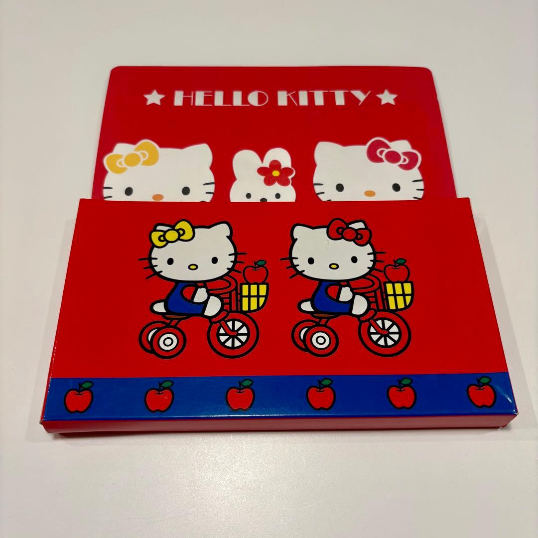 平成レトロ ハローキティ おどうぐばこ メモ帳 文房具 セット
