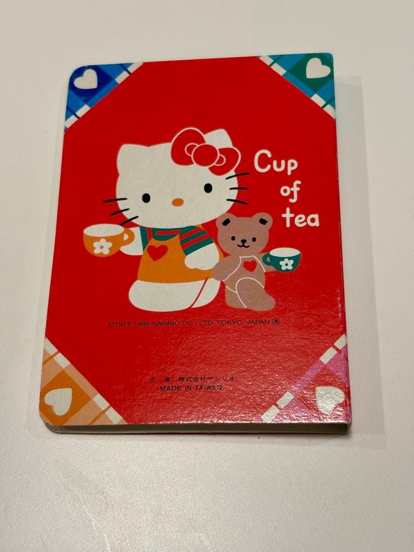 平成レトロ ハローキティ おどうぐばこ メモ帳 文房具 セット