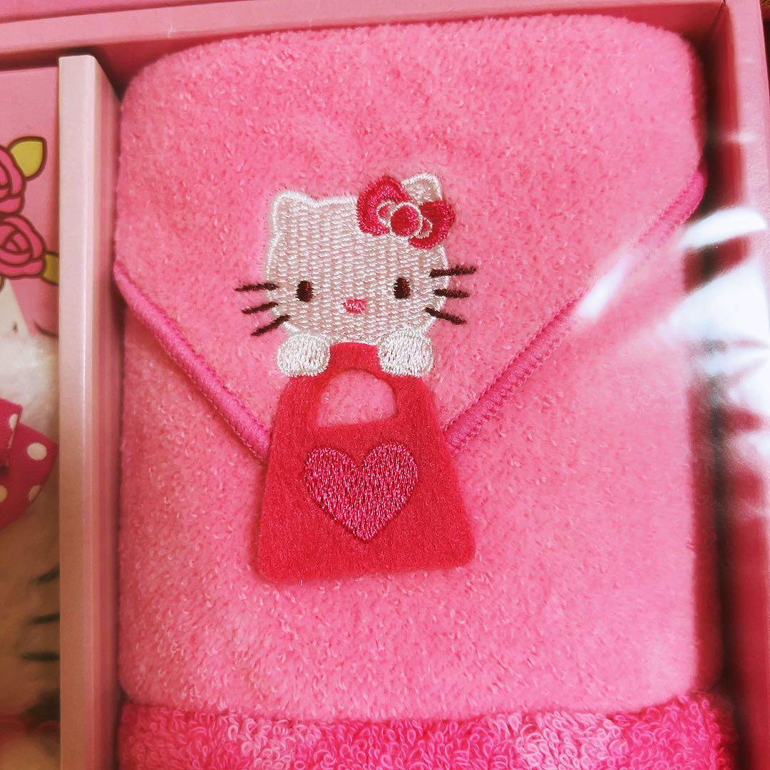 希少レア　ハローキティ　ぬいぐるみ　タオルセット　2006 サンリオ　平成レトロ