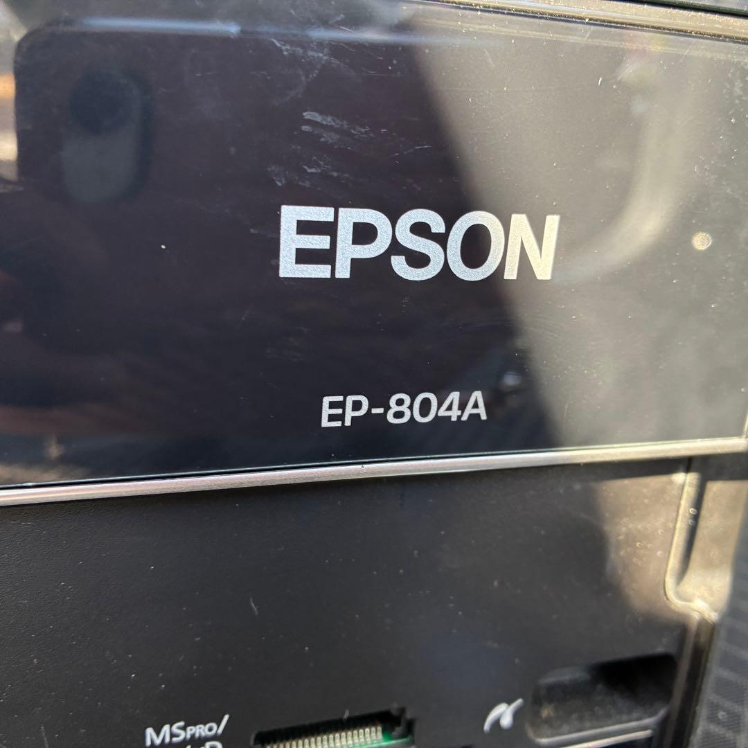 【ジャンク品】EPSON EP-804A インクジェットプリンター 通電のみ
