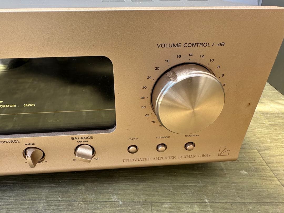 り*り様 Luxman L-501s ゴールド AVアンプ
