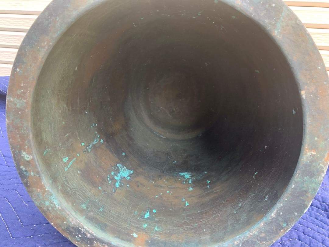 eyeknow74　釣鐘　半鐘　警鐘　青銅製　古銅半鐘　直接手渡し