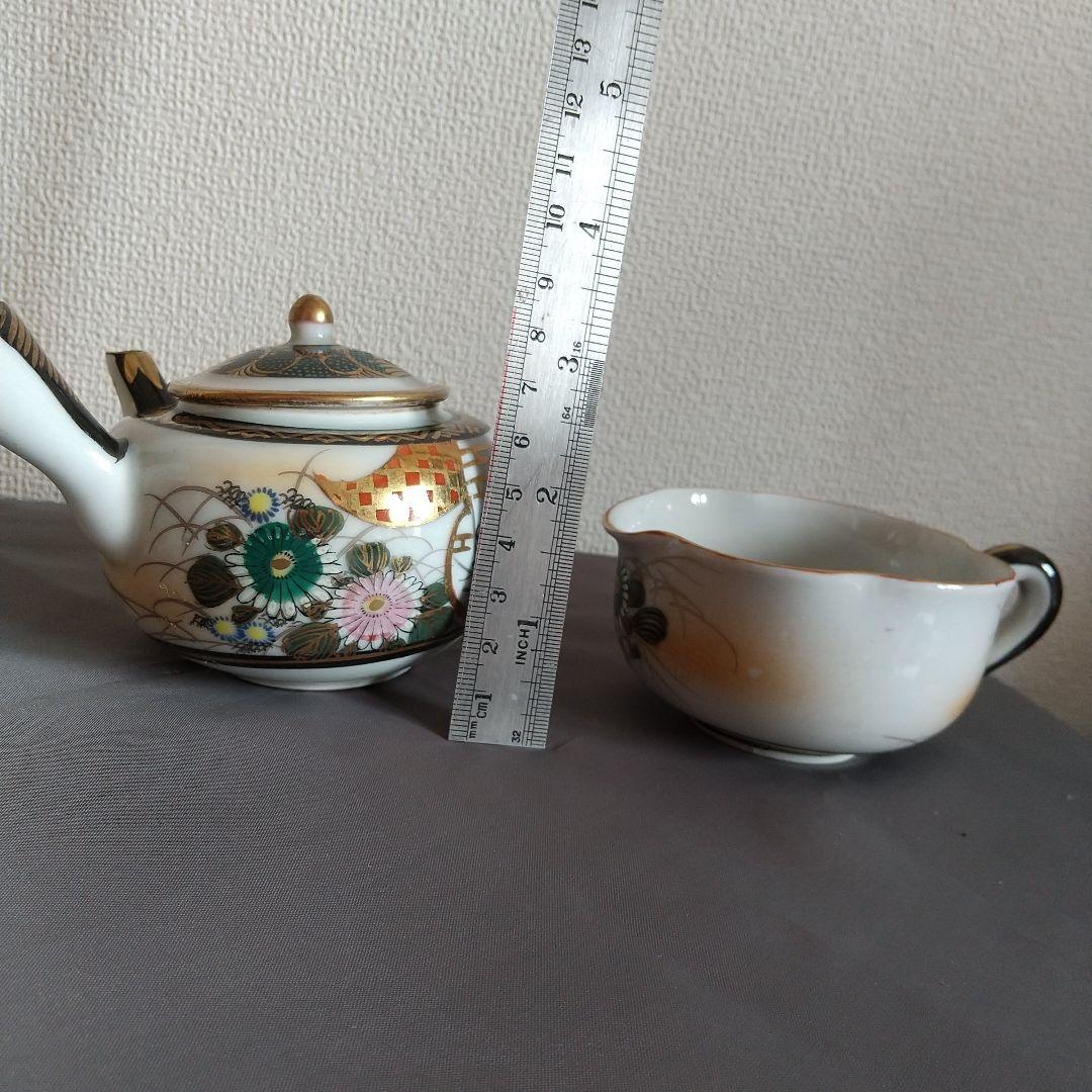 《期間限定出品》古物✴️煎茶道具✴️九谷焼器揃✴️6点セット