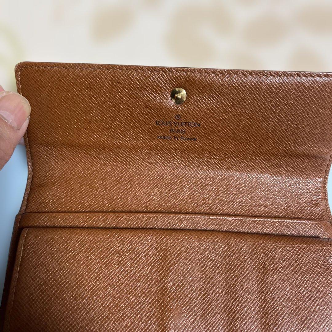 最値下げしましたLouis Vuitton モノグラム 三つ折り財布