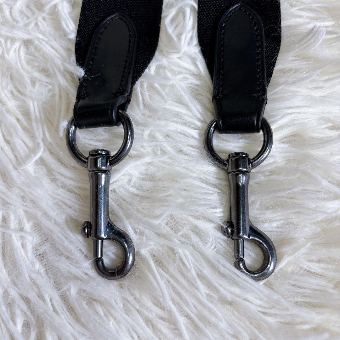 【極美品】COACH グラハム ジップブリーフ 2way ビジネスバッグ 黒