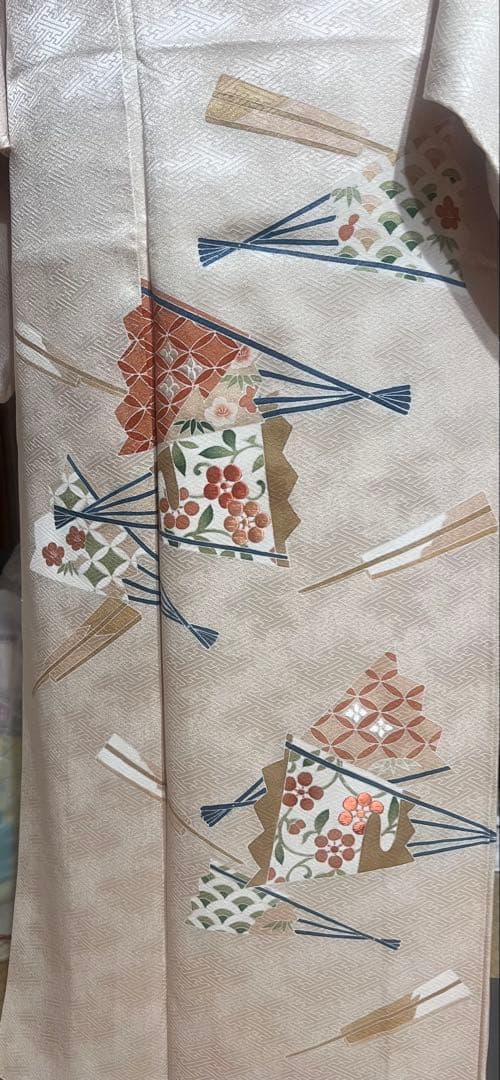 付下げ　4点フルセット　卒業式　入学式　七五三　結婚式　お宮参り　夕焼けベージュ