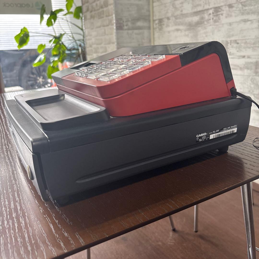 カシオレジスターSE-S20/NL200 レッド【動作確認済み】