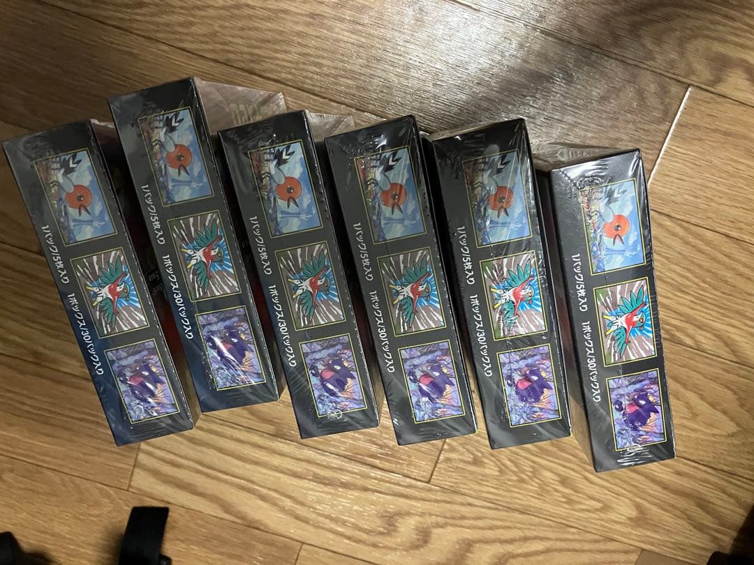 【シュリンク付き】6BOX ポケモンカード ムニキスゼロ 未開封BOX