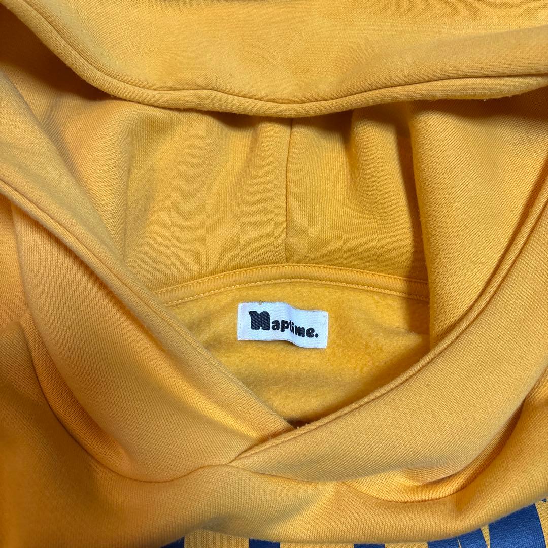 ナップタイム　naptime. Nissy パーカー　イエロー　ピンク