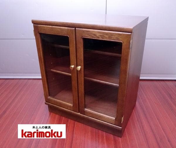 カリモク オーディオラック①●サイドボード アメリカンウォールナット