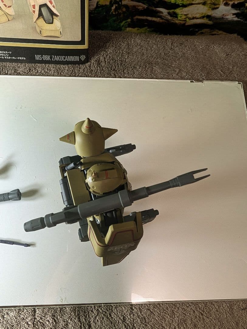 MS-06K　ZAKUCANNON 塗装済み完成品　マスターグレード