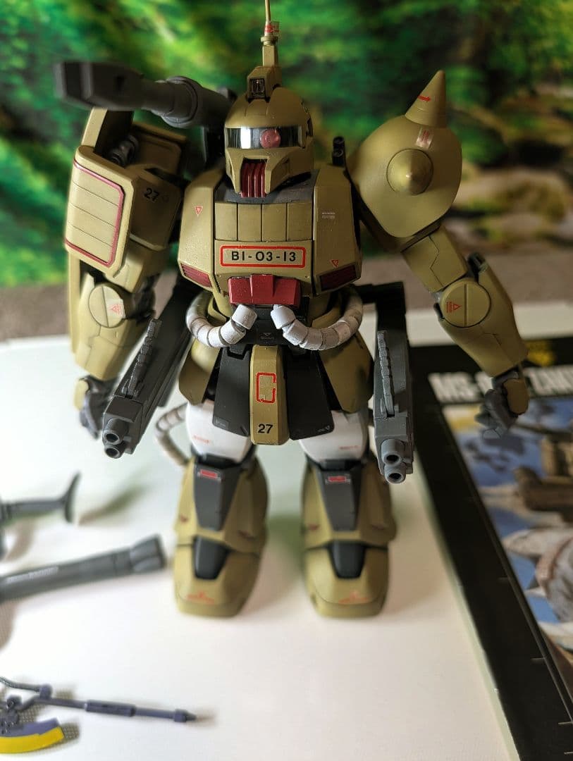 MS-06K　ZAKUCANNON 塗装済み完成品　マスターグレード