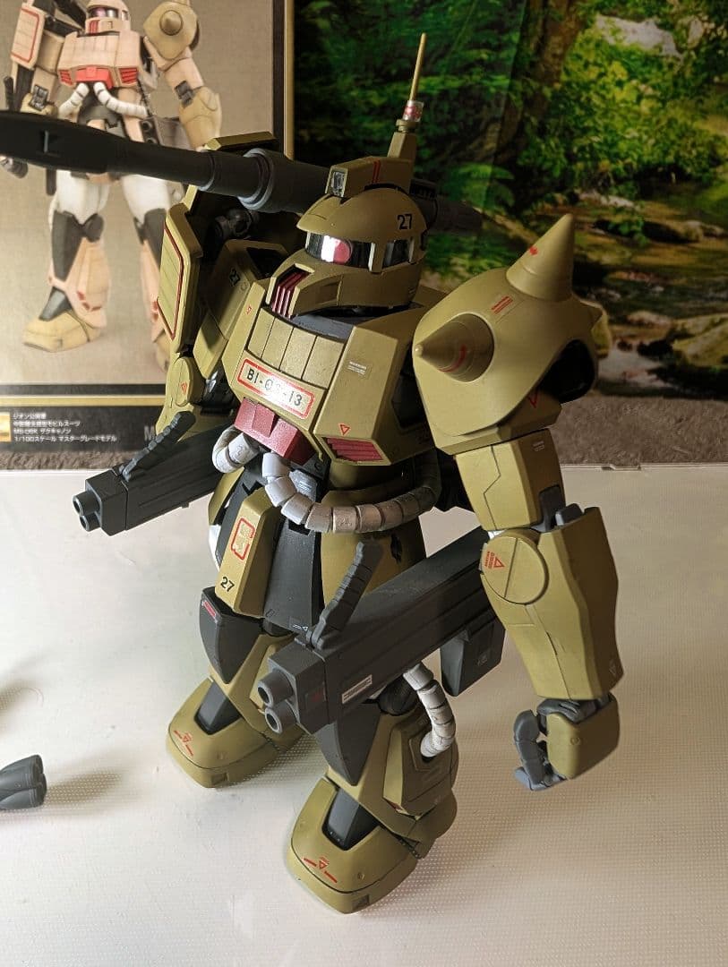 MS-06K　ZAKUCANNON 塗装済み完成品　マスターグレード