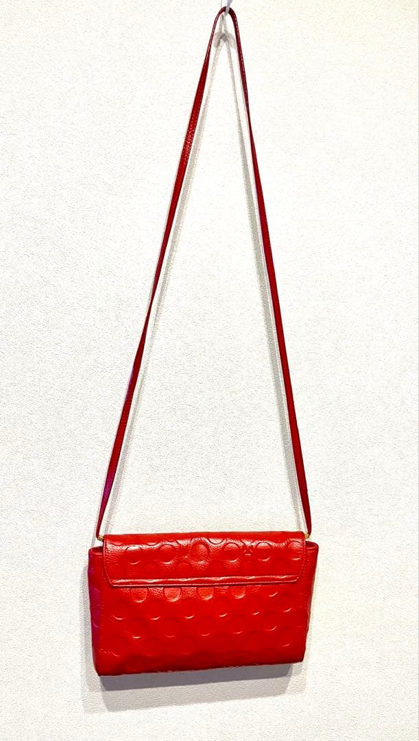 ヴィヴィアン☆ ショルダーバッグ　クロスボディ　斜めがけポーチ　オーブ　赤2