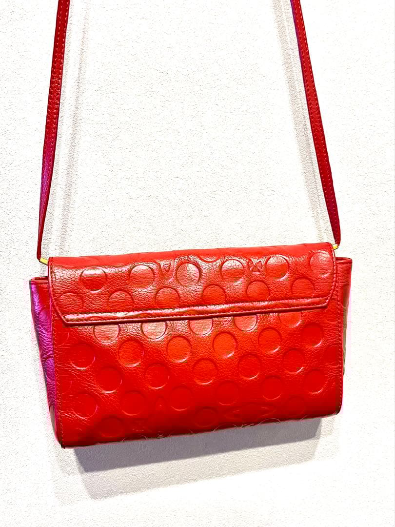 ヴィヴィアン☆ ショルダーバッグ　クロスボディ　斜めがけポーチ　オーブ　赤2